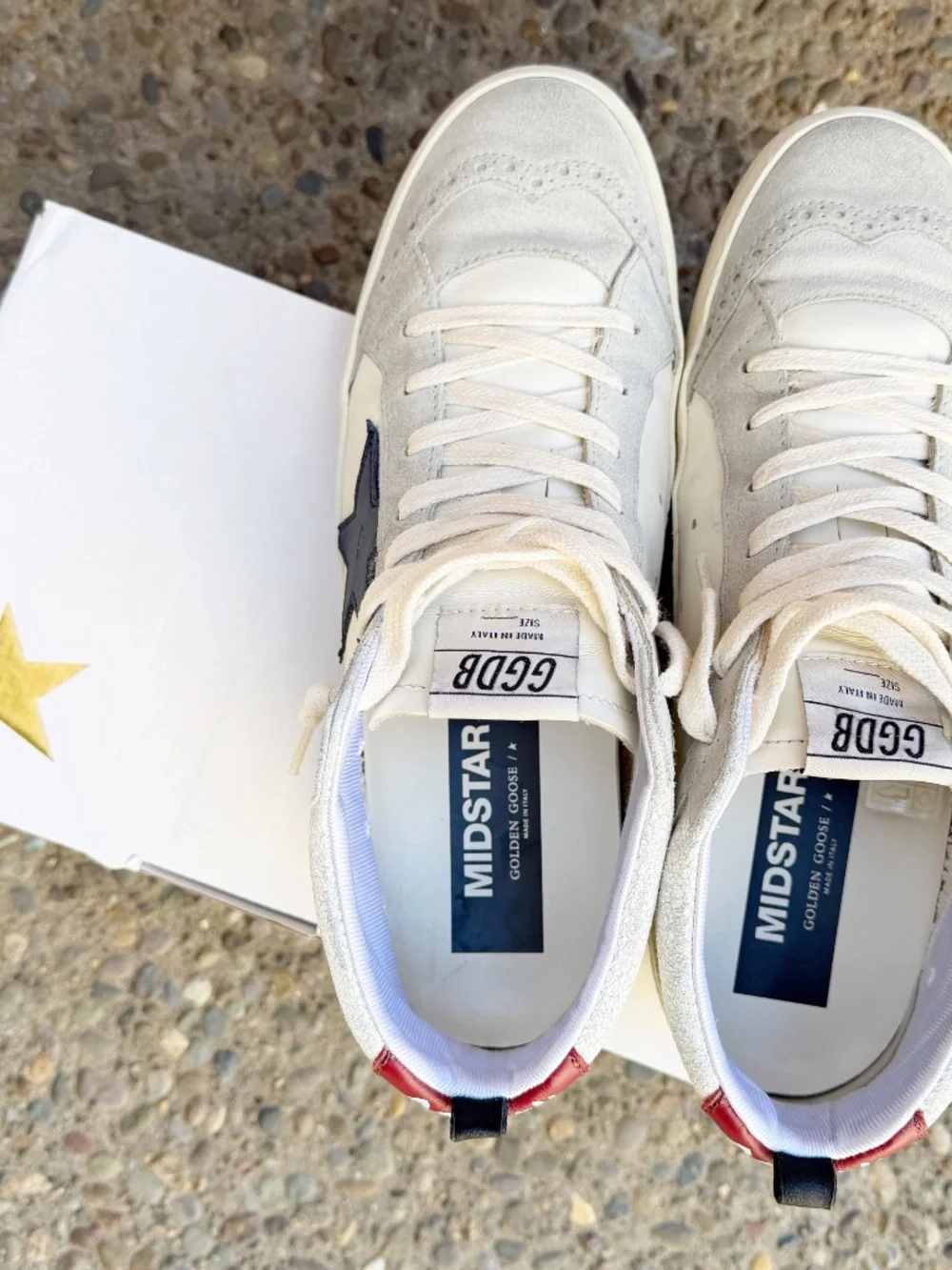 GOLDEN GOOSE MID STAR (MEN'S 9.5 UK/42)